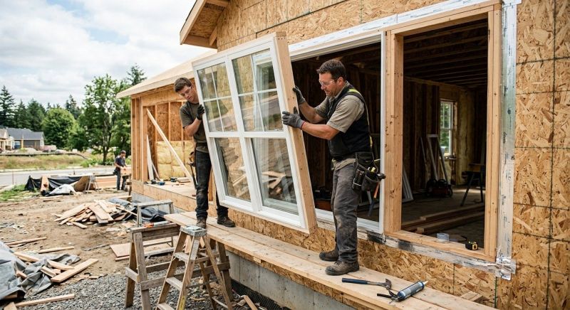 Awning Windows Installation in Worcester, MA