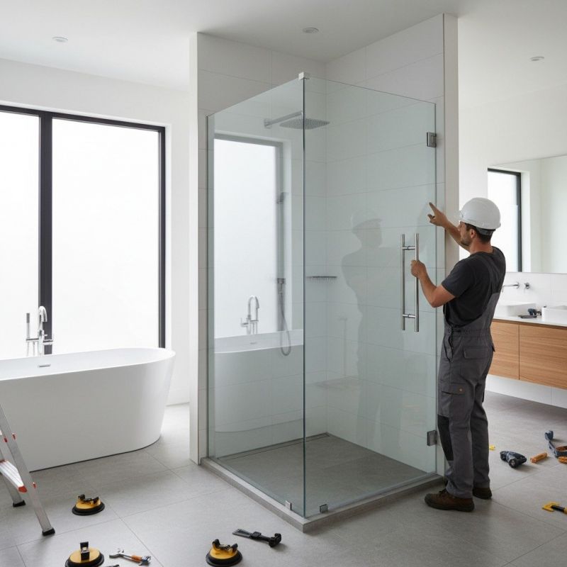 Glass Shower Door Replacement in Conroe, TX