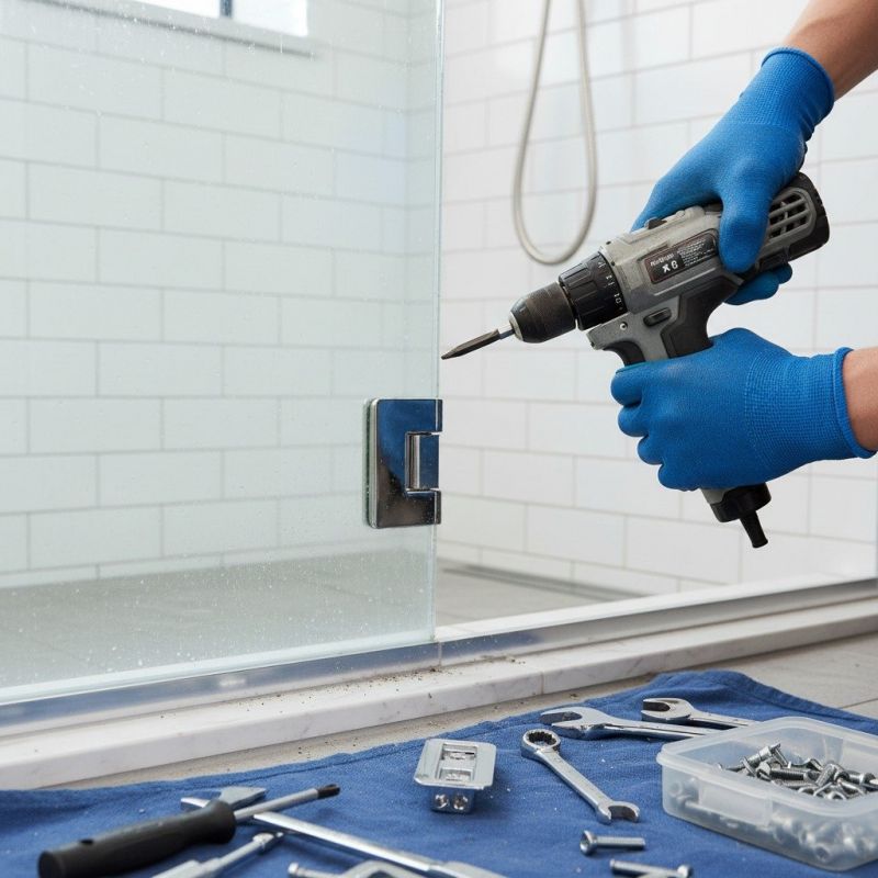 Pivot Shower Door Repair in Conroe, TX