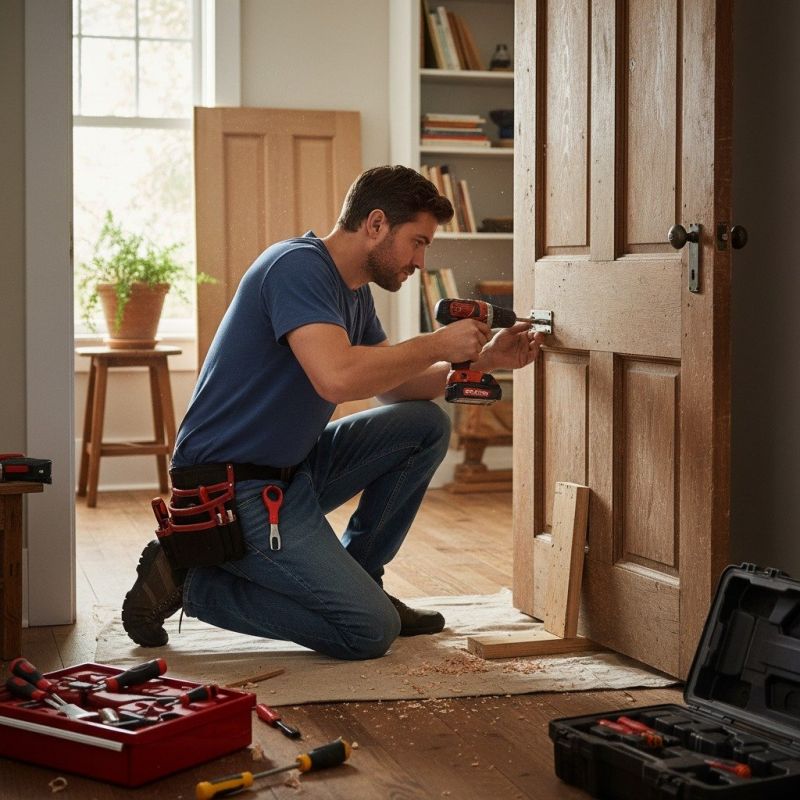 Basement Door Repair in Conroe, TX
