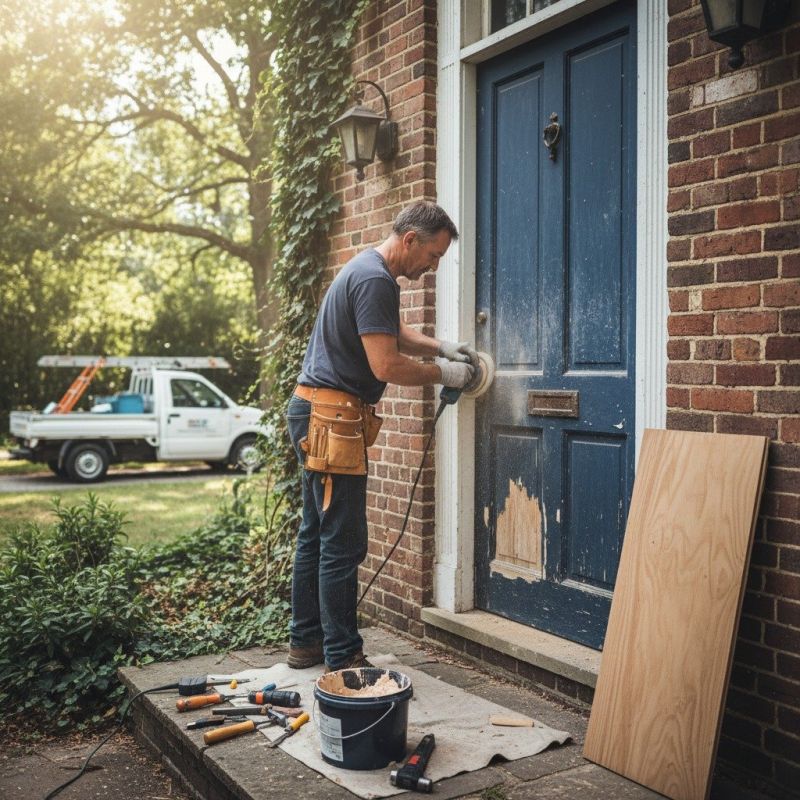 Front Door Repair in Conroe, TX