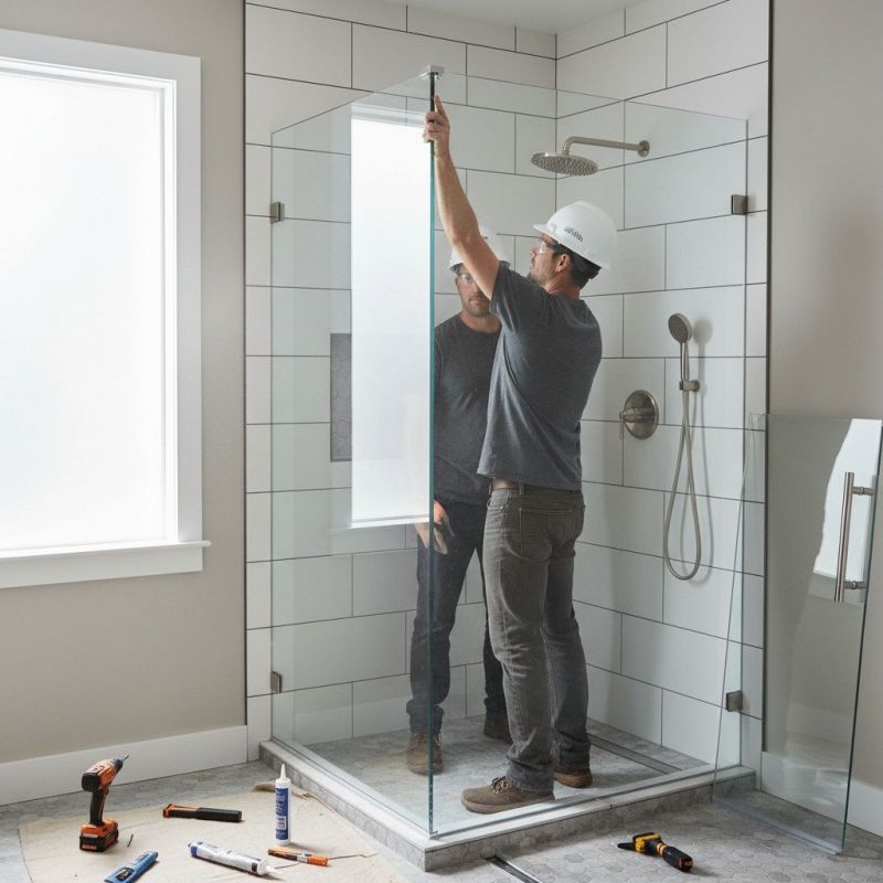 Shower Door Installation in Alpharetta, GA