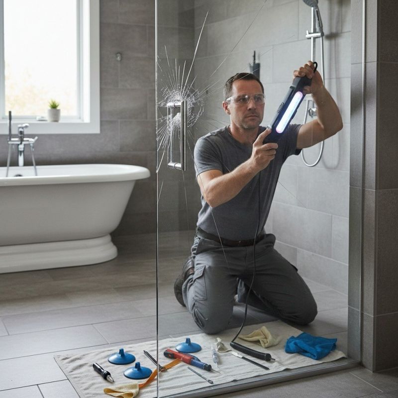 Shower Glass Replacement in Conroe, TX