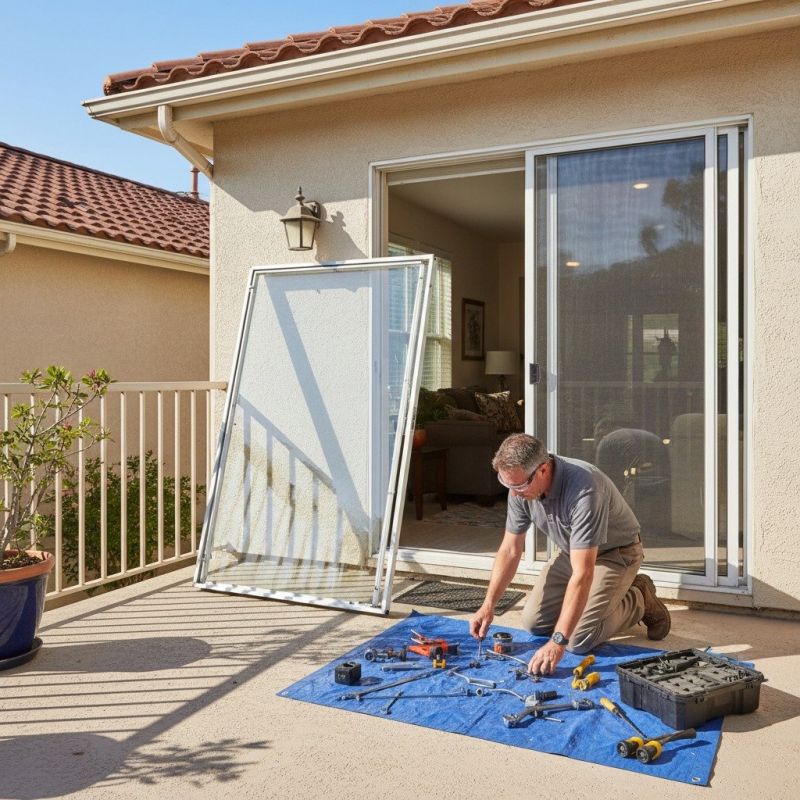 Sliding Patio Door Repair in Conroe, TX