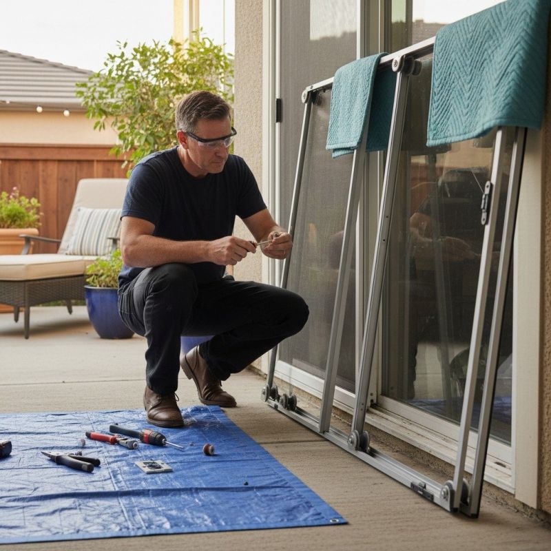 Sliding Patio Door Repair in Conroe, TX